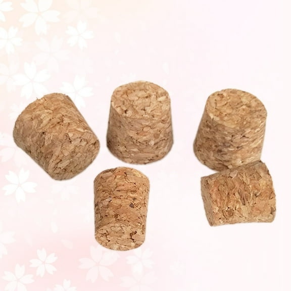 HOMOBABE 20Pcs Small Corks for Bottles Tapered Design for Enthusiasts