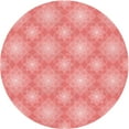 thumbnail image 1 of Ahgly Tapis Rond Lavable en Machine Intérieur Transitionnel Rose Pastel, 4 Pieds Rond, 1 of 7