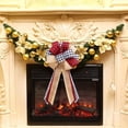 thumbnail image 4 of Christmas Large Ribbon Bows Bowknot Christmas Tree Pendant 2021  Party Home Decor New Year Decoration Accessory, 4 of 6