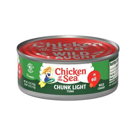 Chicken of the Sea Chunk Light Tuna in Oil 5 oz