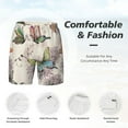 thumbnail image 5 of Gaeub Flying Butterflies-1 Mens Swim Trunks Stretch Beach Shorts Quick Dry for Men Swim Shorts Swimwear with Pockets- XX-Large, 5 of 9