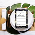 thumbnail image 3 of Koyal Wholesale Marble Agate Wedding Advice & Well Wishes Guest Book Cards for Bride and Groom, 56 Pack, 3 of 5