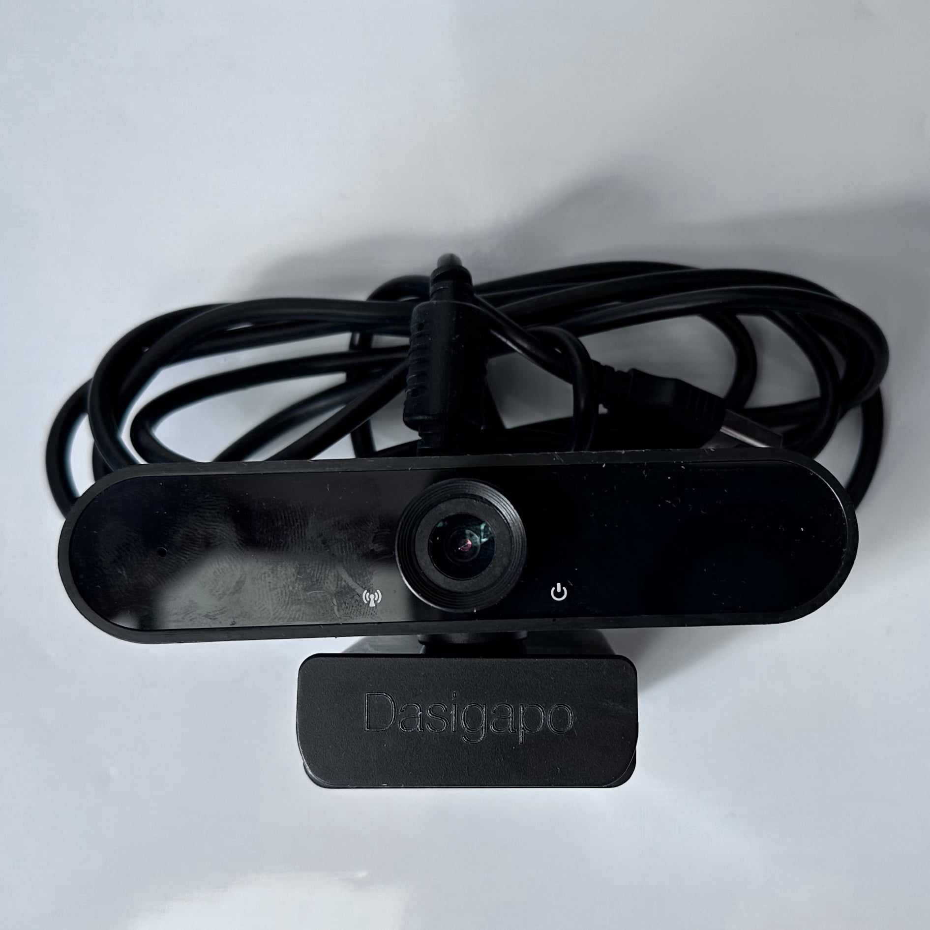 Dasigapo Webcam, Autofocus, 73° View Angle, Computer Camera w/Privacy Cover and Microphone, 1080P HD Webcam for PC, Plug and Play USB Webcam for Video Calling/Zoom/Skype/Teams/Webex
