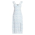 thumbnail image 4 of No Boundaries Maxi Dress with Flutter Sleeves, Women's XXS-XXL, 4 of 4