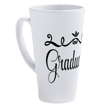 

CafePress - Graduated 17 Oz Latte Mug - 17 Oz White Ceramic Latte Mug
