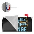 thumbnail image 3 of Bingfone Not All Those Who Wander Are Lost 2 Magnetic Mailbox Cover Standard Size for Garden Yard Outdoor Decorations-25.5x21 in, 3 of 7