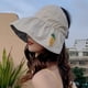 thumbnail image 4 of Sombrero de verano ajustable con circunferencia de 54 a 58 cm, sombrero de copa vacío, sombrero plegable para mujer, sombrero de ala grande, lindo parasol con forma de fruta, sombrero, 4 of 5
