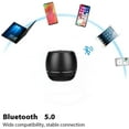 thumbnail image 5 of Portable Bluetooth Speakers,Outdoors Wireless Mini Bluetooth Speaker with Built-in-Mic,Handsfree Call,TF Card,HD Sound and Bass for iPhone Ipad Android Smartphone and More (Black), 5 of 5