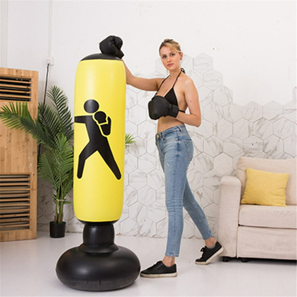 Fitness Punching Bag Heavy Punching Bag Inflatable Punching Tower Bag