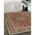 thumbnail image 3 of Ahgly Company Machine Washable Indoor Rectangle Traditional Sand Brown Area Rugs, 4' x 6', 3 of 7