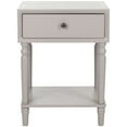 thumbnail image 3 of SAFAVIEH Siobhan Solid Rustic Nightstand with Storage Drawer, Quartz Grey, 3 of 4