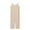 Khaki, variant on HQiJIAN Girls' Jumpsuits Girls Fashion Solid Casual Romper Sleeveless Long Pants Jumpsuit With Side Pockets,Sizes 8-9 Years