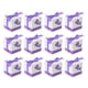 thumbnail image 1 of EeaseMX 50 cajas de dulces cuadradas con diseño de corazones, cajas de chocolate, contenedor de regalo con cinta para boda (morado), 1 of 7