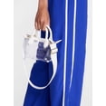 thumbnail image 2 of No Boundaries Women's Game Day Clear Mini Tote Bag, White, 2 of 5