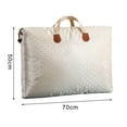 thumbnail image 6 of sunsanly Wardrobe Storage Bag Foldable Zipper Closure with Handle Clothes Storage Basket Closet Organizer Housemoving Package Duvet Cover Bed Sheets Storage Bag, 6 of 8