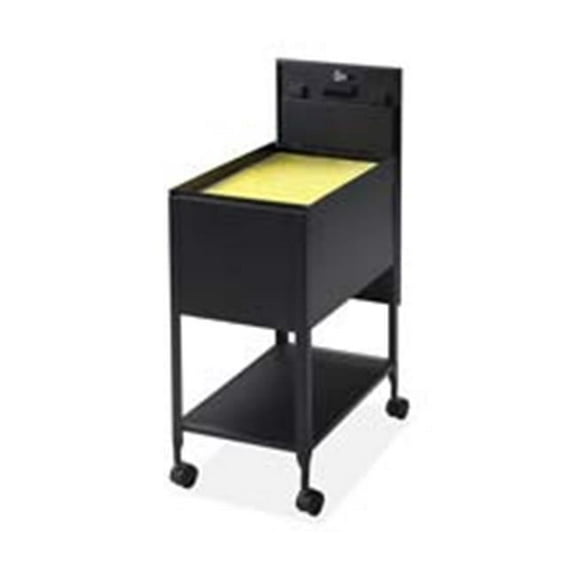 Mobile Standard File- w-Lock- 13-.50in.x24-.75in.x28-.25in.- Black