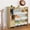 Natual Oak w/ White Bins, variant on CAPHAUS Toy Organizer with 8 White Plastic Bins, Storage Cabinet for Messy Items, Perfect Toy Storage Solution, for Toddler Room Organizers and Storage, Toy Organizers and Storage Bins, Natural Oak