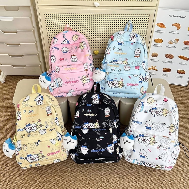 Chiikawa Usagi Cartoon Backpack Personalized Shoulder Bag for