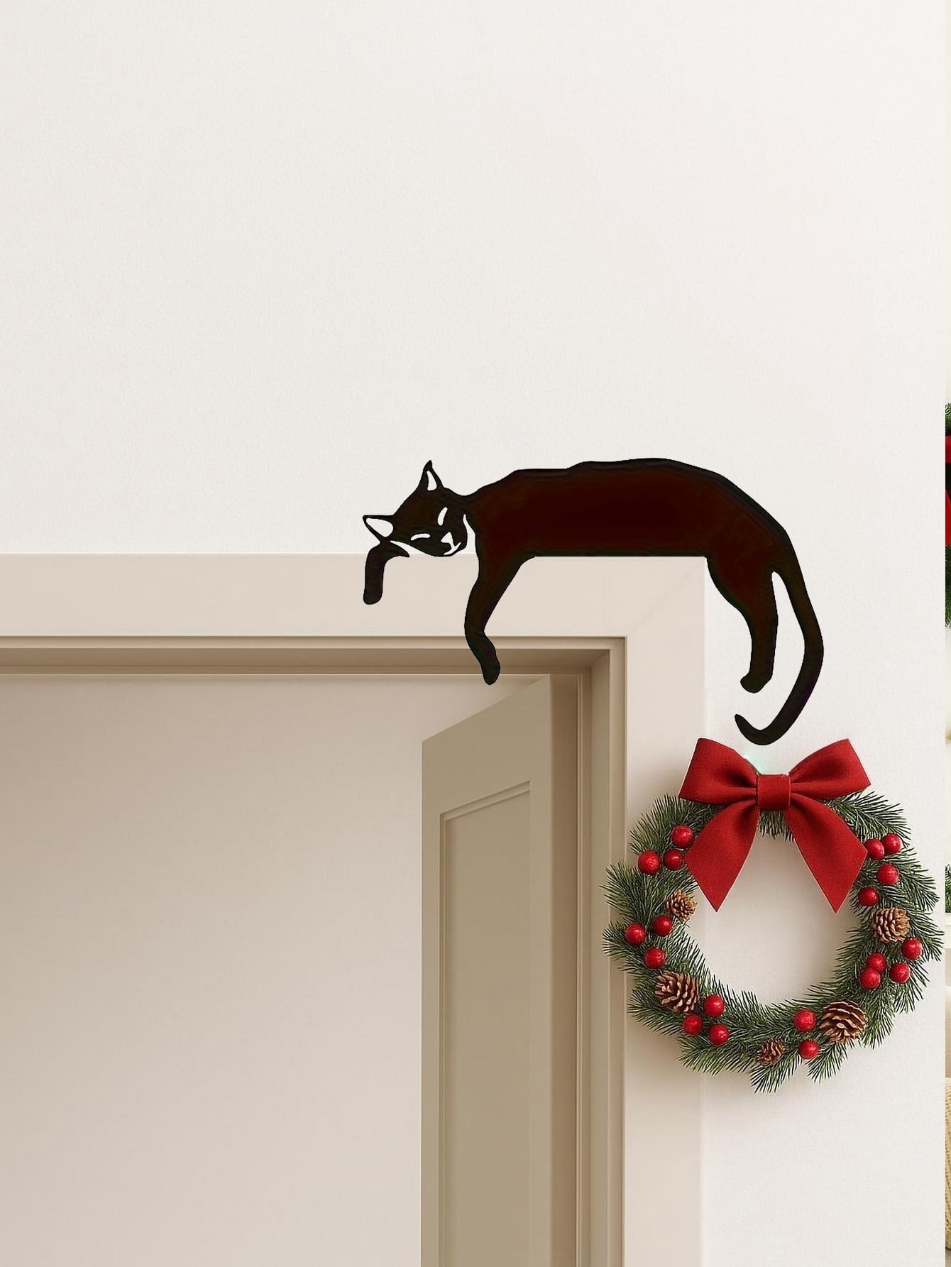 Elegant Hanging Decor For Living Rooms & Bedrooms, Perfect Halloween & Christmas Door Top Ornament, Hanging Orna