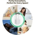 thumbnail image 6 of Purifier for Home, 4-in-1 Washable Filter Covers 1076 Sq Ft Quiet Auto Shut Off Night Light Removes Pet Dander Pollen Dust White, 6 of 7