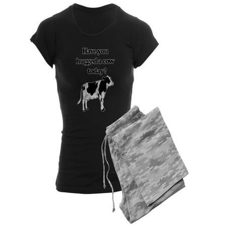 

CafePress - Have You Hugged A Cow Today - Women s Dark Pajamas