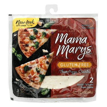 Mama Mary's Pizza Crust 7 Inch 2 Pack 7 oz (Pack Of 8)