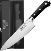 Cutluxe Chef Knife - 8 inch High Carbon German Steel Kitchen Knife - Artisan Series