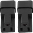 thumbnail image 1 of Adaptador de enchufe de alimentación, para lámpara, altavoz, pantalla, impresora, cámara, 10 A, 125 V, IEC320 C14 macho a Nema 5 15R hembra, 1 of 6