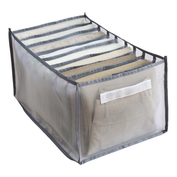 Yuarrent Organizador de ropa para guardarropa, cestas de almacenamiento plegables para ahorrar espacio, contenedores de almacenamiento de ropa, Almacenamiento y organización del hogar No.1 Yuarrent HA042945-01