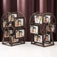 thumbnail image 5 of Retro Vintage Rotating Wheel Picture Frame, Personalized Family Photo Frame Shows for 12 Photo Home Decor A, 5 of 5