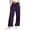 Purple, variant on cocolona Sweatpants for Women with Pockets, Wide Leg Baggy Sweatpants High-Waisted Drawstring Joggers Pants Lounge Trousers