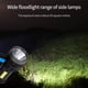 thumbnail image 2 of Billuyoard Destacar 3 modos de iluminación linterna eléctrica linterna portátil recargable impermeable lámpara de iluminación con una lámpara lateral Iluminación novedosa Billuyoard HA016476-00, 2 of 6