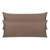 Set Of 2 Zippered Body Piilowcase Cotton Pillowcase Coffee Color 20" X 48"(W*L)