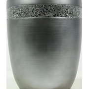 Better Homes & Gardens Glimmer Mirrored Mosaic 1.45 Gallon Wastebasket