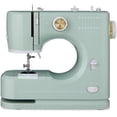 thumbnail image 1 of Best Choice Products 55-Piece Sewing Machine Kit for Beginners, w/ 16 Stitch Patterns, Double Stitching - Sage/Gold, 1 of 9