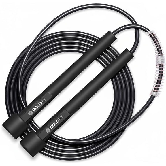 Boldfit Skipping Rope for Men and Women Jumping Rope With Adjustable Height Speed Skipping Rope for Exercise, Gym, Sports Fitness Adjustable Jump Rope-Pencil