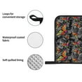 thumbnail image 4 of Daiia Multicolored Butterflies C Pattern Oven Mitts and Pot Holders 4 pcs Set,High Heat Resistant 500 Degree Extra Thicken Long Kitchen Cotton Oven Glove, 4 of 6