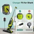 thumbnail image 3 of Yolmary Charger Compatible for Shark VM200 VACMOP Pro Cordless Hard Floor Vacuum Mop, Compatible With Shark VM20026 VM200C VC200 UM200 UM205 VC205, 4ft Power Cord, 3 of 5