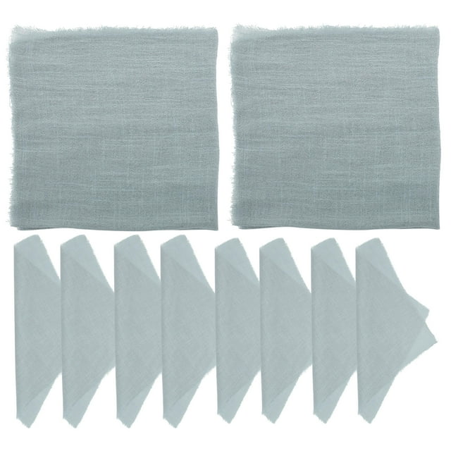 unbranded 12Ud Servilletas Cuadradas De Poliéster Para Eventos Y Restaurantes Color
