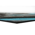 thumbnail image 5 of Allstar Modern Accent Rug with Intersecting Line design Deep Sky Blue 5' x 8' 5' x 8', 5 of 5