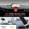 thumbnail image 2 of Dianli Universal Car Phone Mount Magnetic Strong Magnet Mount 360° Rotation Safeness & Comfort Metal Car Mount Save 15% on pets, 2 of 3