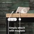 thumbnail image 4 of Botones magnéticos para gestión de cables Elago Black (3 botones), 4 of 7