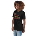 thumbnail image 3 of Birthday Girl Shirt Women's Relaxed T-Shirt, Women Tshirt Graphic,  Women T Shirts Short Sleeve  (Black, S), 3 of 6