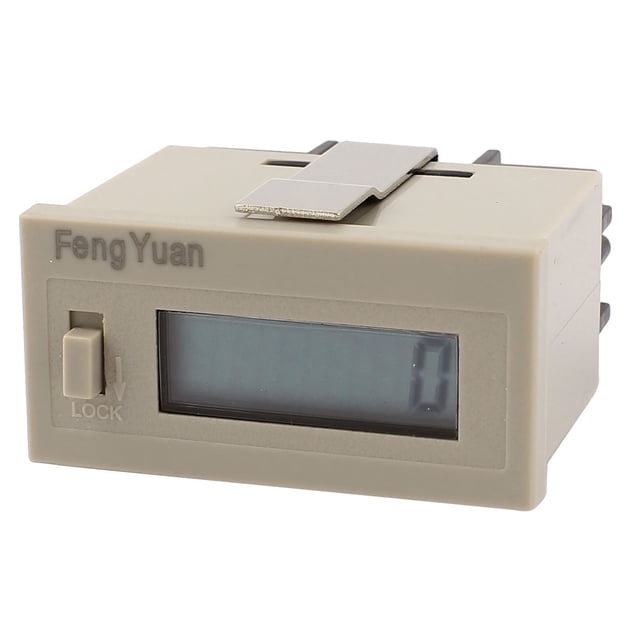 Unique Bargains H7EC-BLM 0 - 999999 Plage de Comptage Sans Tension Compteur Numérique Requis