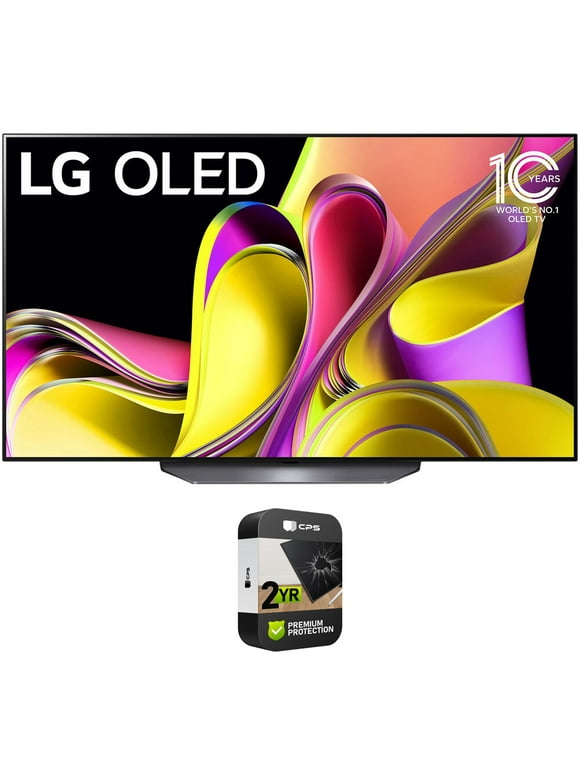 LG OLED65B3PUA 65 Inch Class B3 series OLED 4K UHD Smart webOS w/ ThinQ AI TV Bundle with 2 YR CPS Enhanced Protection Pack