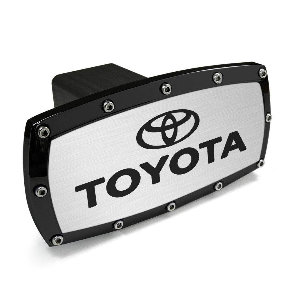 Toyota Black Trim Billet Aluminum Tow Hitch Cover