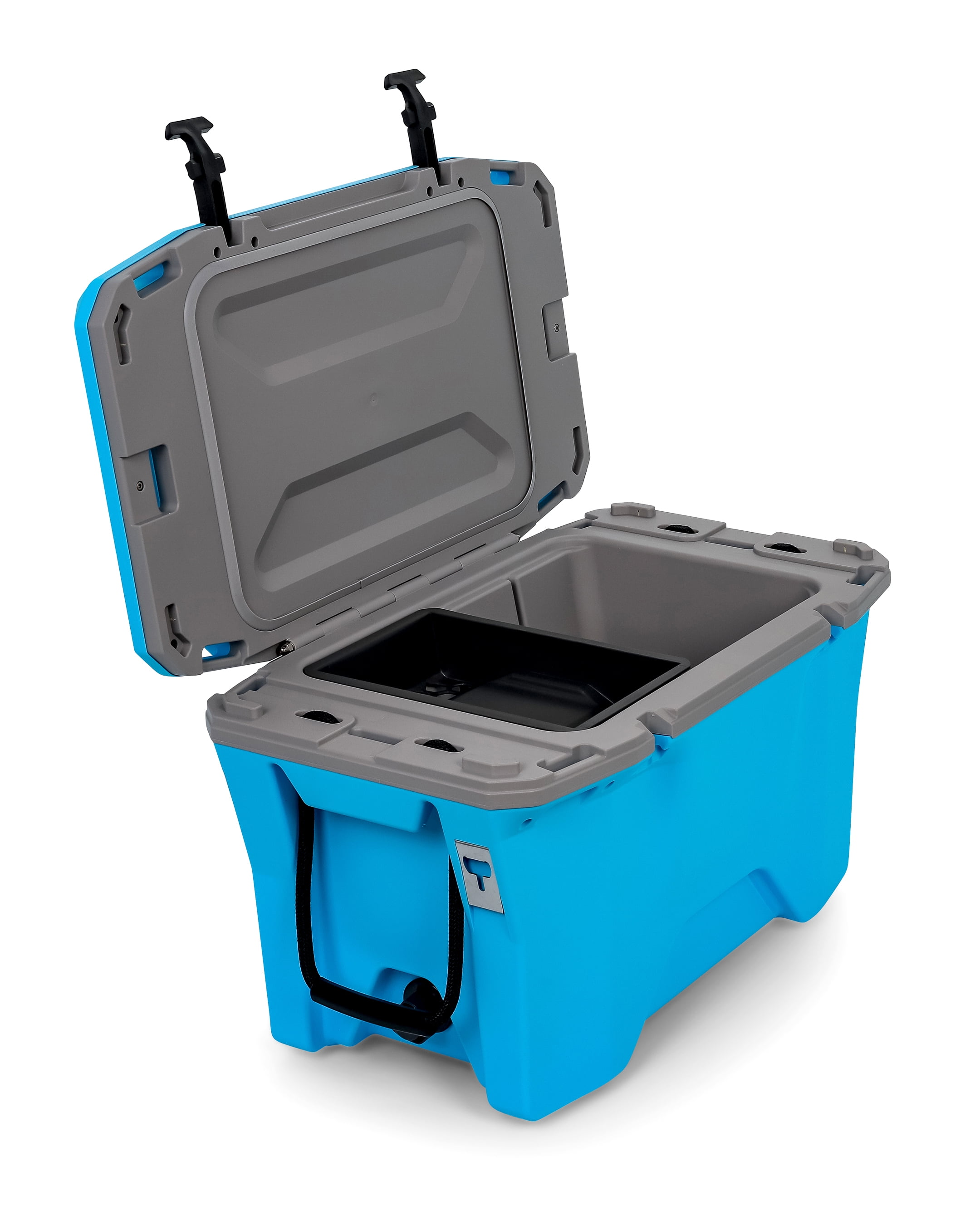 Camco Currituck 30-Quart Premium Cooler | Features an Ultra-Durable Design with Stainless Steel Hardware and Impact Modified Polypropylene Resin and Holds Up to 28 Cans and 18lbs of Ice (51712)