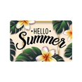 thumbnail image 1 of RYLABLUE Hello Summer Non-Slip Indoor/Outdoor Doormat 23.6x15.7 inches, 1 of 1