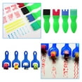 thumbnail image 3 of Mrzvby 26 PCS Set Kids Early Learning Sponge Painting DIY Graffit Brushes Set, 3 of 6
