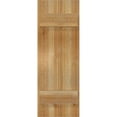 thumbnail image 5 of 10 3/4"W X 30"H Timbercraft Two 5 3/8" Boards Joined Board-N-Batten Shutters, Rough Sawn Western Red Cedar (Per Pair), 5 of 5